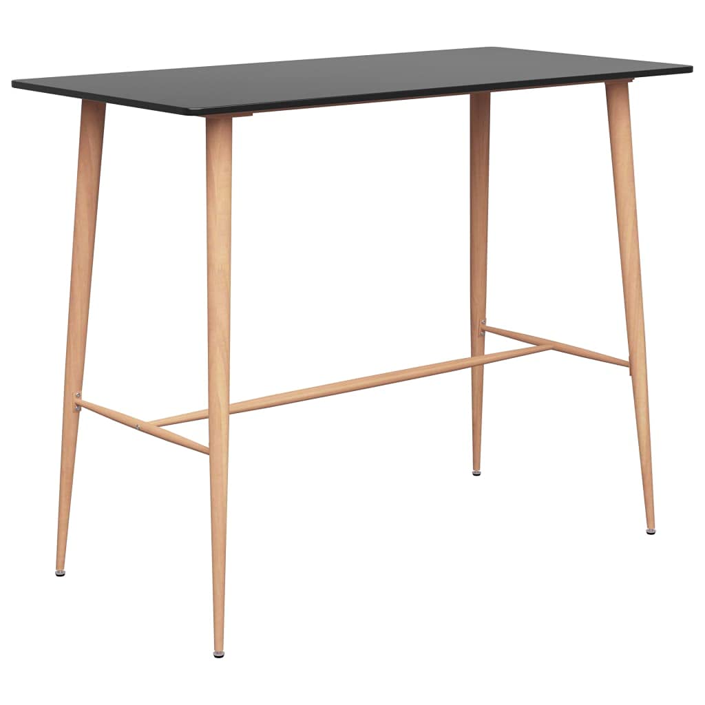vidaXL Bartisch Bartresen Stehtisch Weiß 120x60x105cm MDF