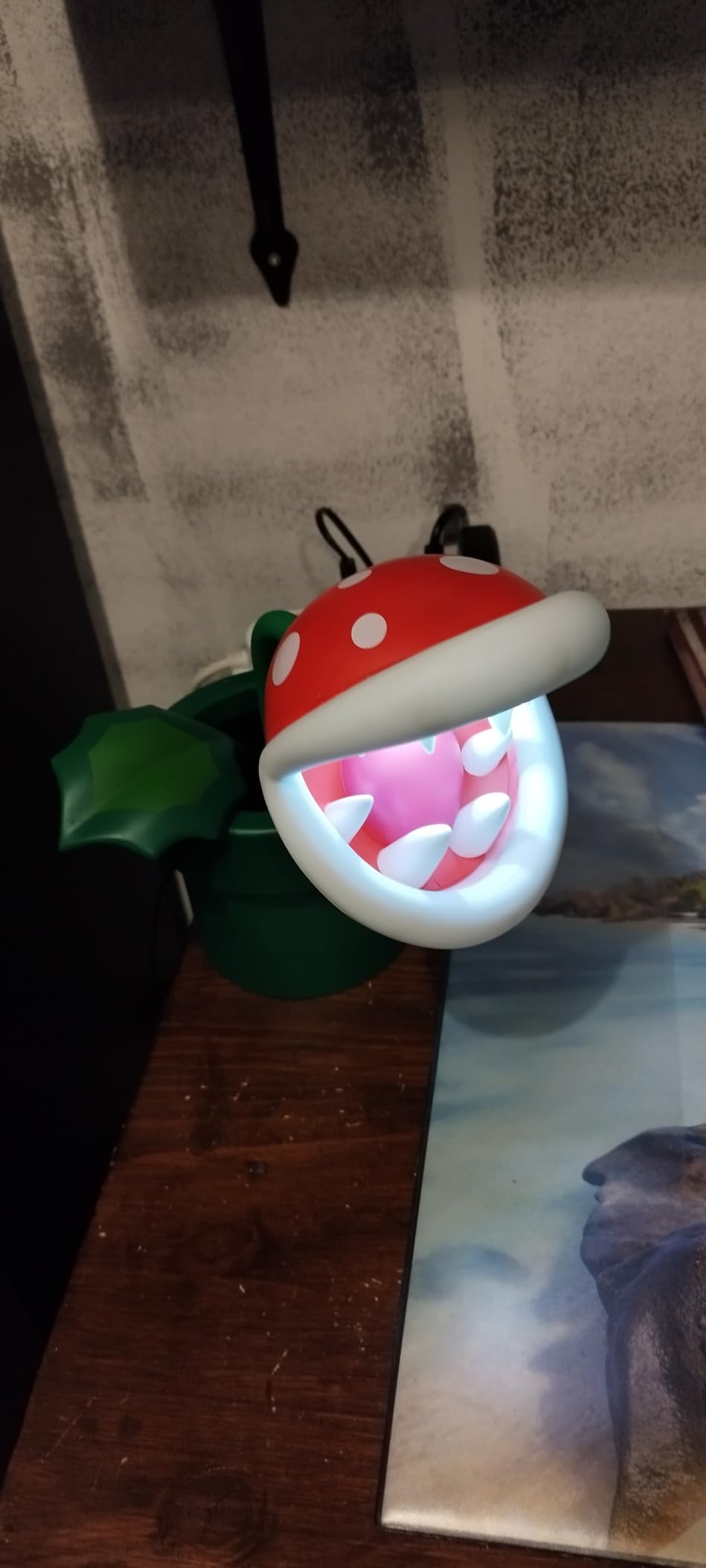Paladone Super Mario Piranha Pflanze Lampe 33cm USB