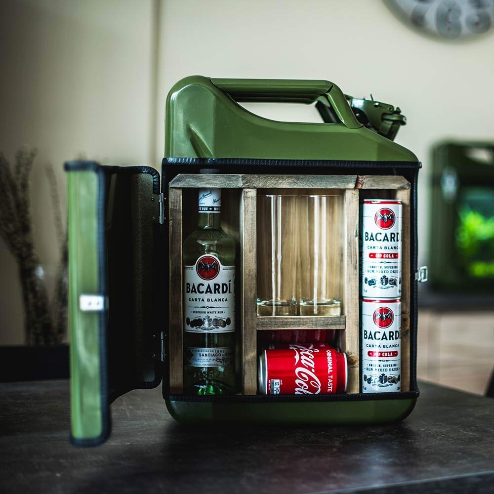 Mikamax Bar & Kitchen Jerrycan Mixgetränke-Bar Kanister-Bar