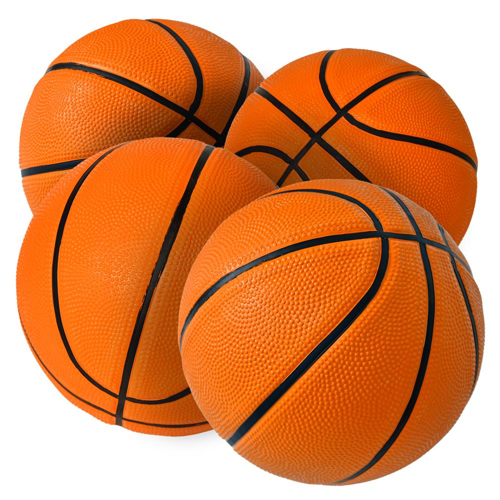 Serenelife Game Tables Basketball Gr.7 Gummi 4er-Set Outdoor