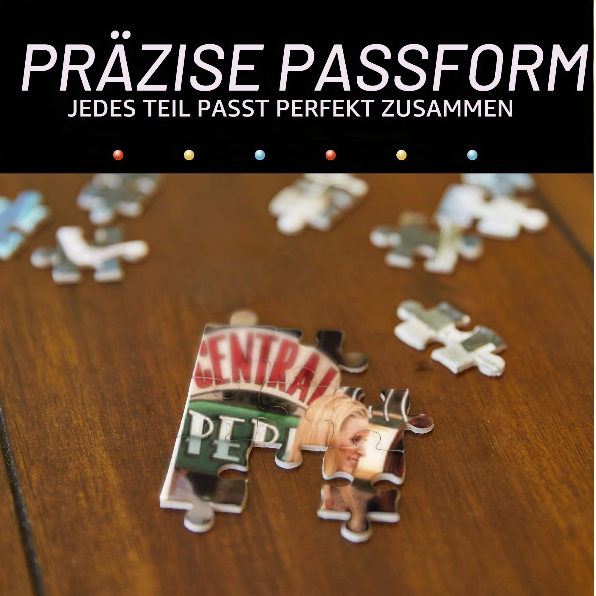 Paladone Puzzles Games Friends Puzzle 1000 Teile Korkwand