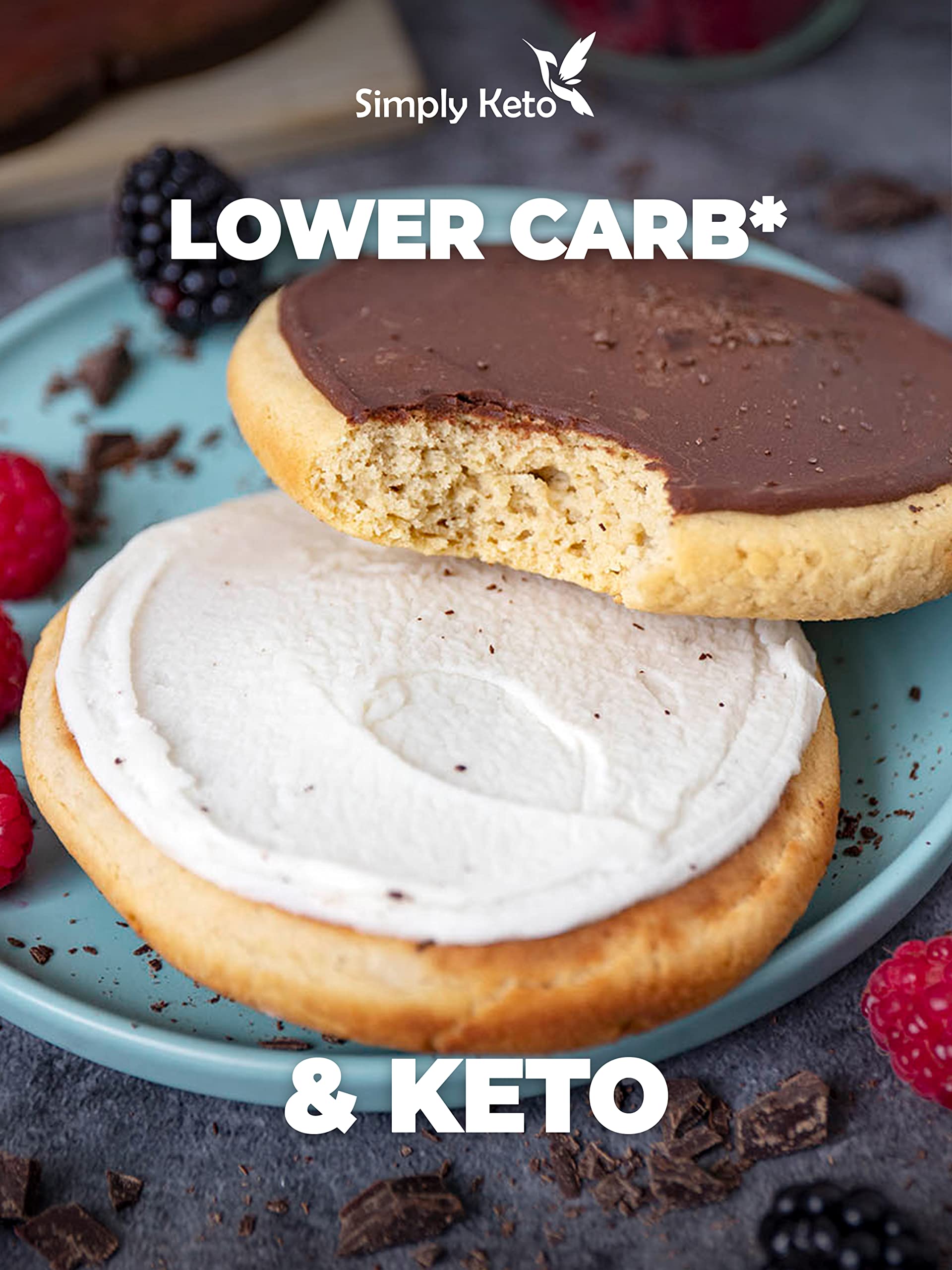 Simply Keto Amerikaner Classic Keto Gebäck 120g zuckerfrei