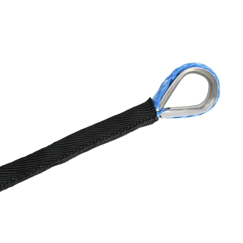 vidaXL Windenseil 5 mm x 9 m Nylonseil Blau 2300 kg
