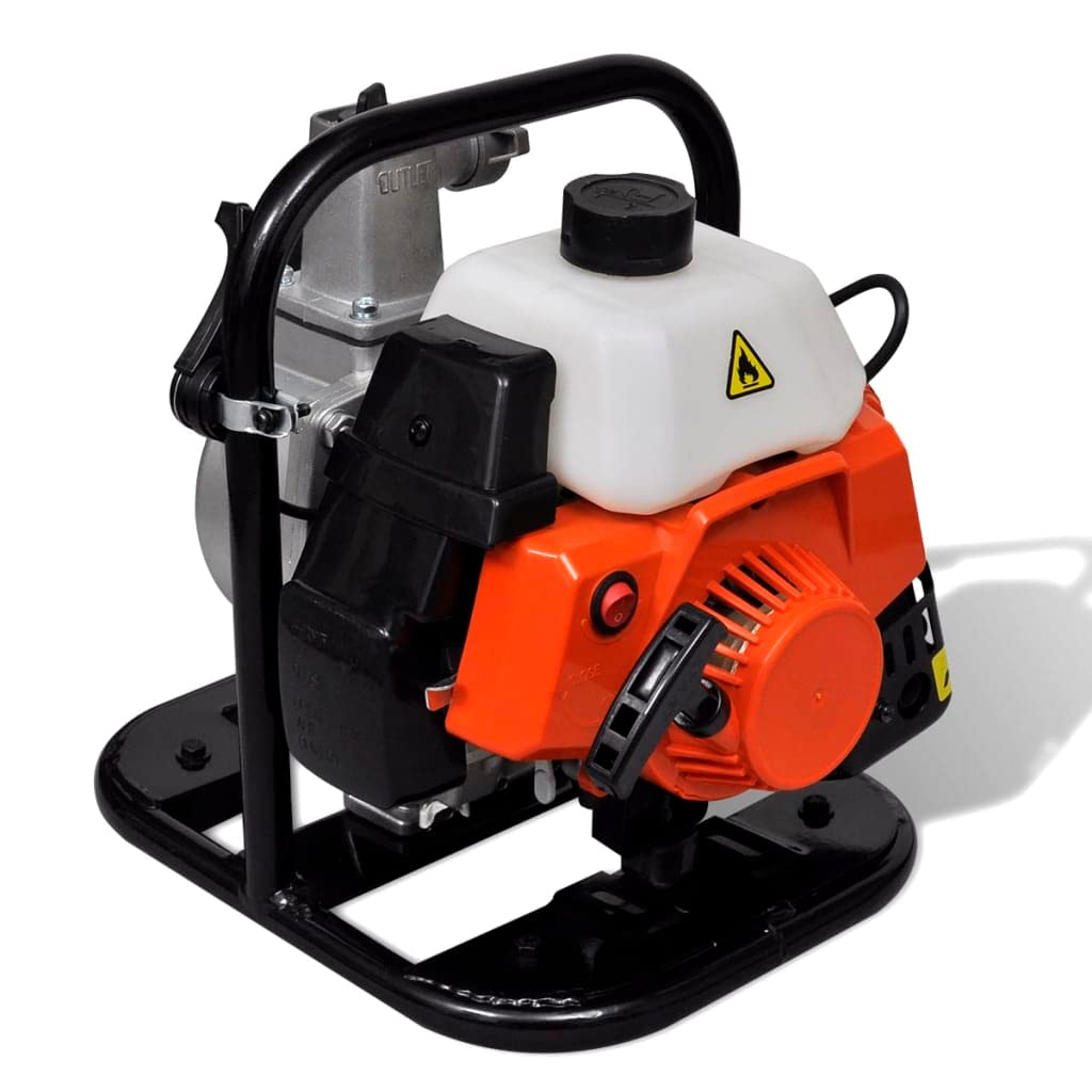 vidaXL Benzin-Wasserpumpe 2-Takt 1,2kW 11,5m³/h