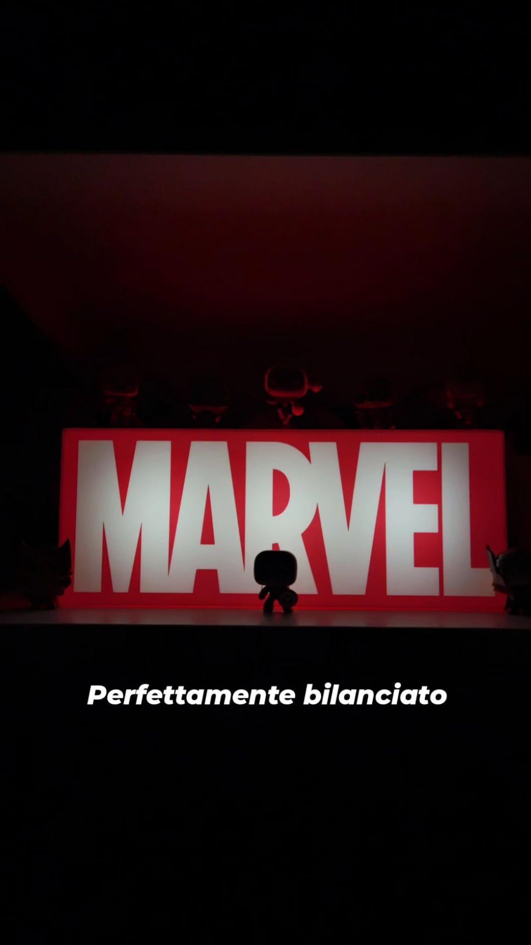 Paladone Lighting Marvel Logo Leuchtschild mit 2 Modi
