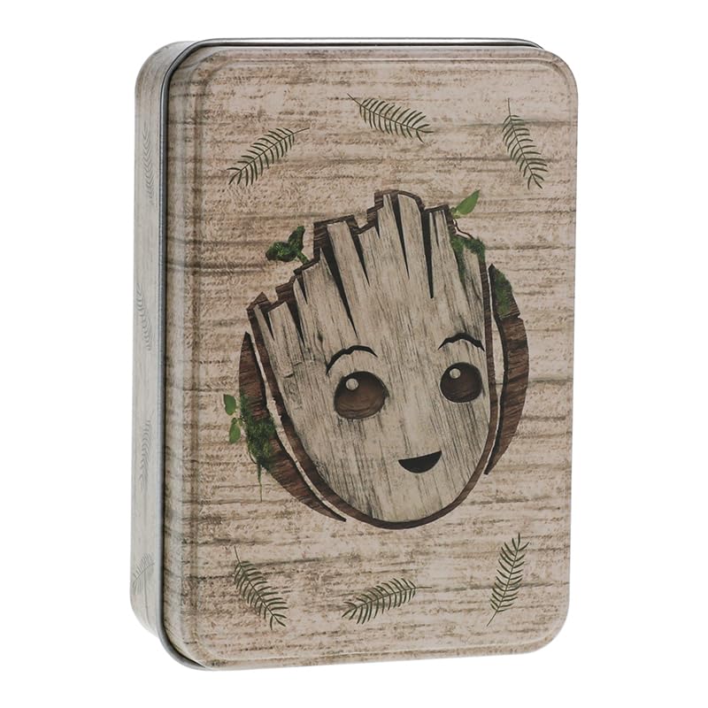 Paladone Groot Spielkarten Marvel 54 Karten Metallbox Geschenk