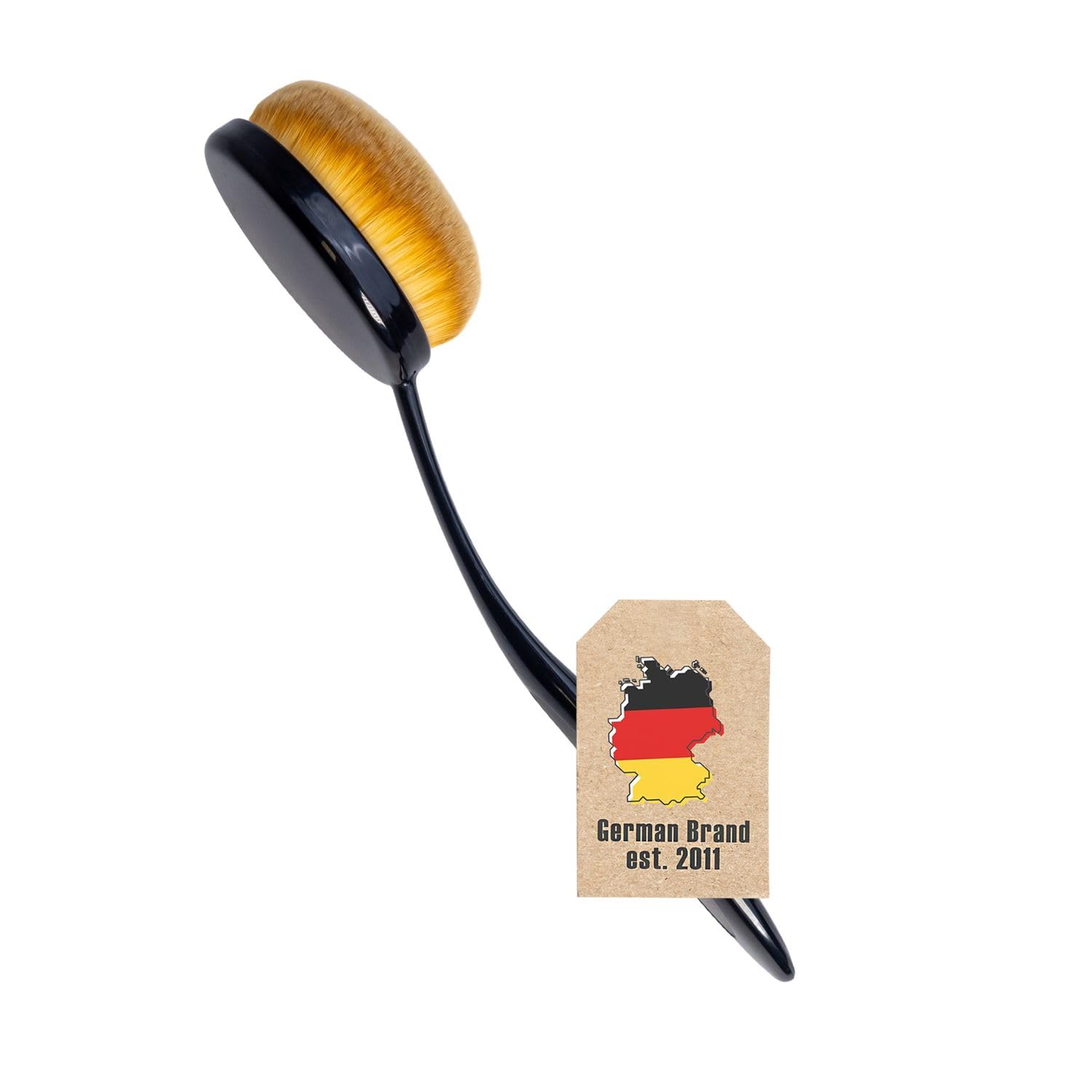 Intirilife Make Up Pinsel Oval Größe 2 Foundation 3,5 cm