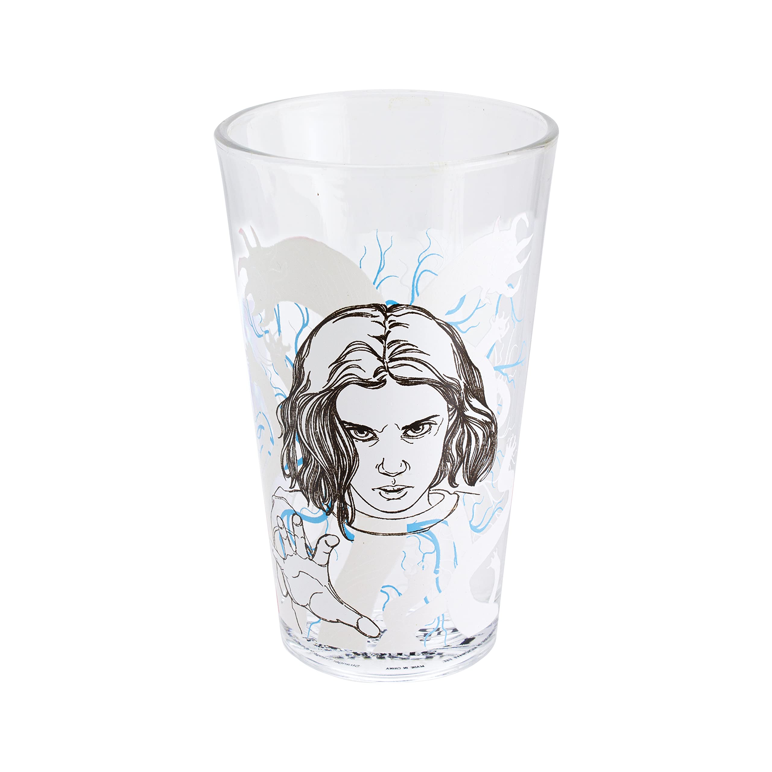 Paladone Drinkware Stranger Things Eleven Trinkglas Farbwechsel 450ml