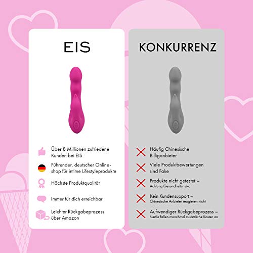 EIS Wild Rabbit Silikon-Vibrator violett 10 Programme