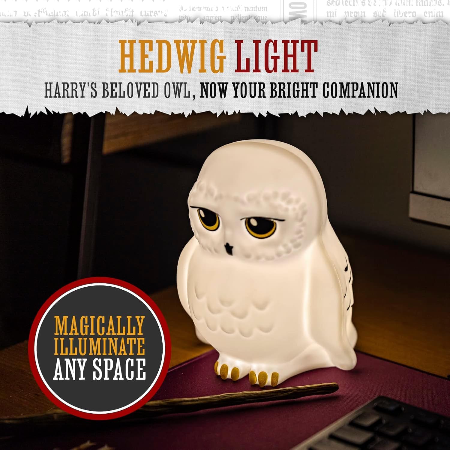 Paladone Lighting Harry Potter Hedwig Nachtlicht Eule Batterie