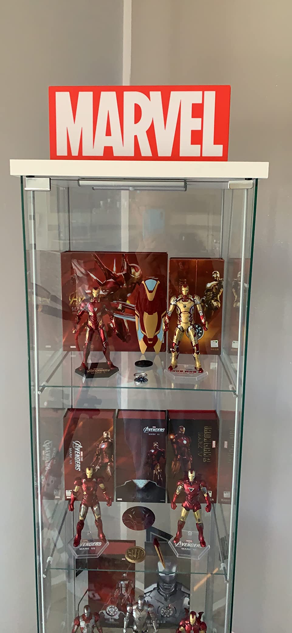 Paladone Lighting Marvel Logo Leuchtschild mit 2 Modi