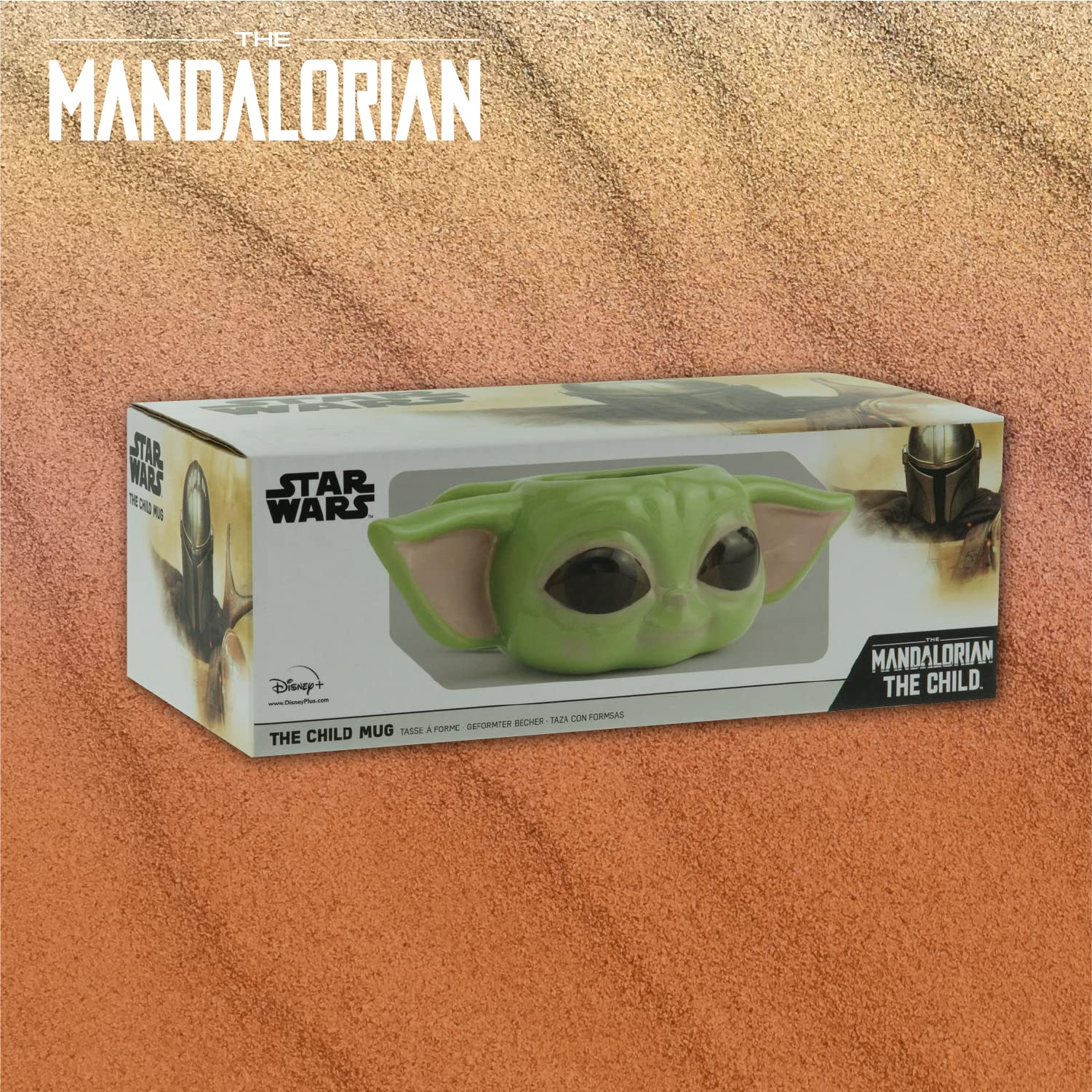 Paladone Mandalorian Grogu Becher Porzellan 300ml Star Wars