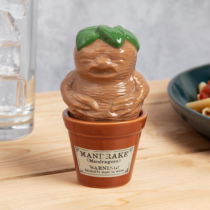 Paladone Harry Potter Mandrake Salz- und Pfefferstreuer 7 cm