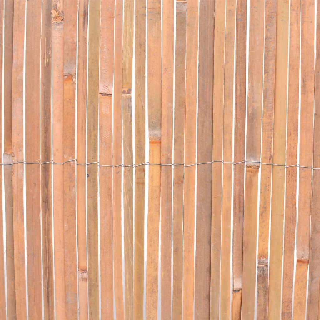 vidaXL Heim & Garten Bambuszaun 100x400 cm Sichtschutz