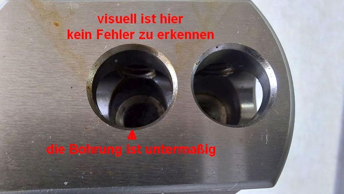 vidaXL Heimwerker Bohrkopf MT3 50mm Ausdrehkopf Stahl