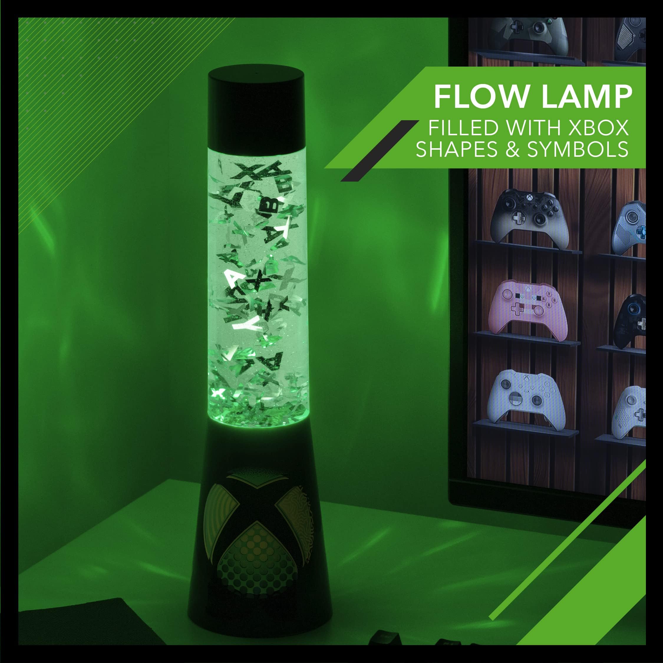 Paladone Lighting Xbox Flow-Lampe 33 cm Glitzer grün