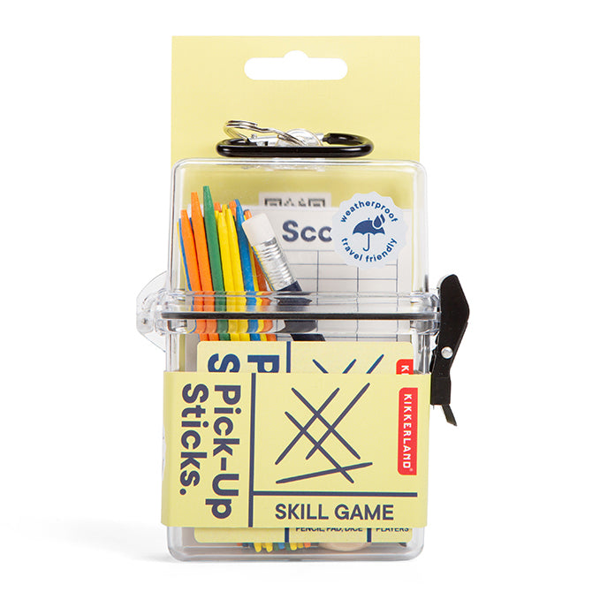 Kikkerland Home Pick-up Sticks Mikado Spiel Reiseset 41-teilig