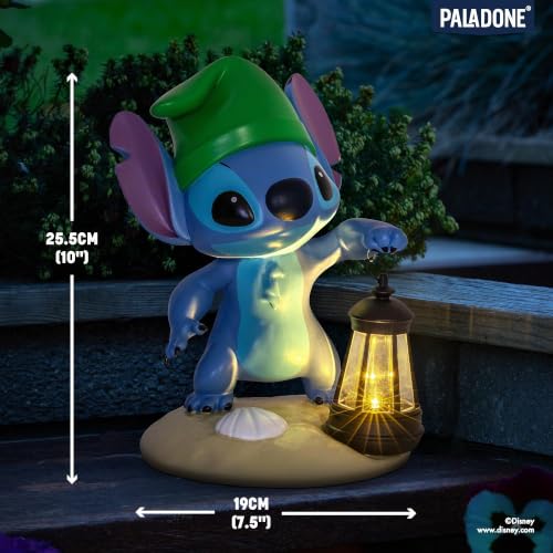 Paladone Stitch Gnome Solar Light Gartenleuchte Solar