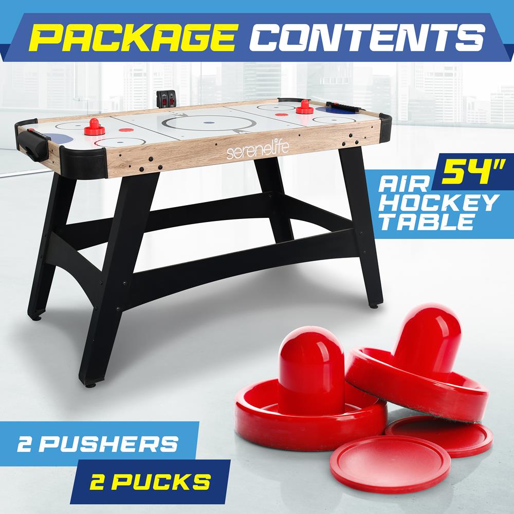 Serenelife Game Tables Airhockey Tisch 54 Zoll mit Zubehör
