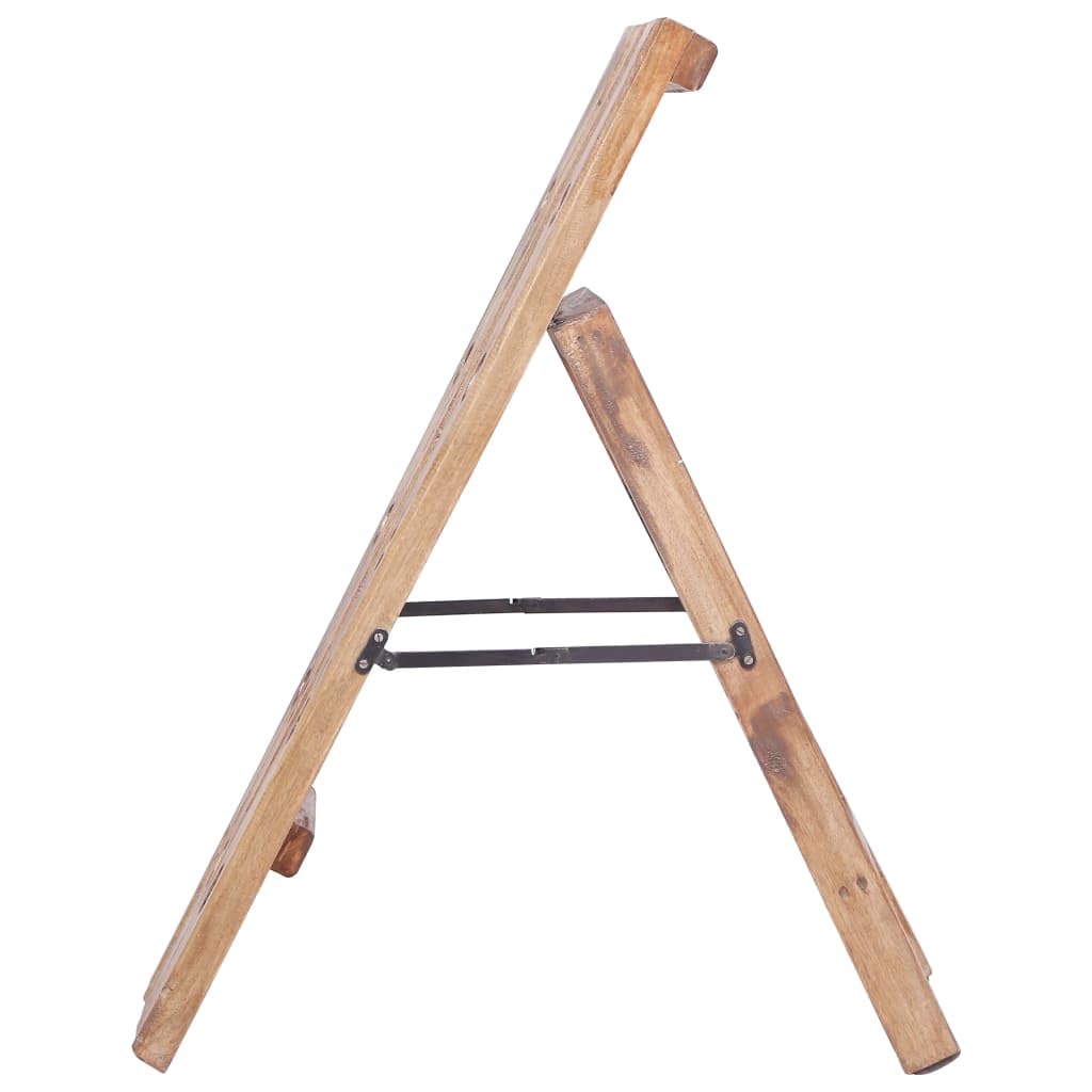 vidaXL Weinregal Altholz 15 Flaschen 26x50x70 cm