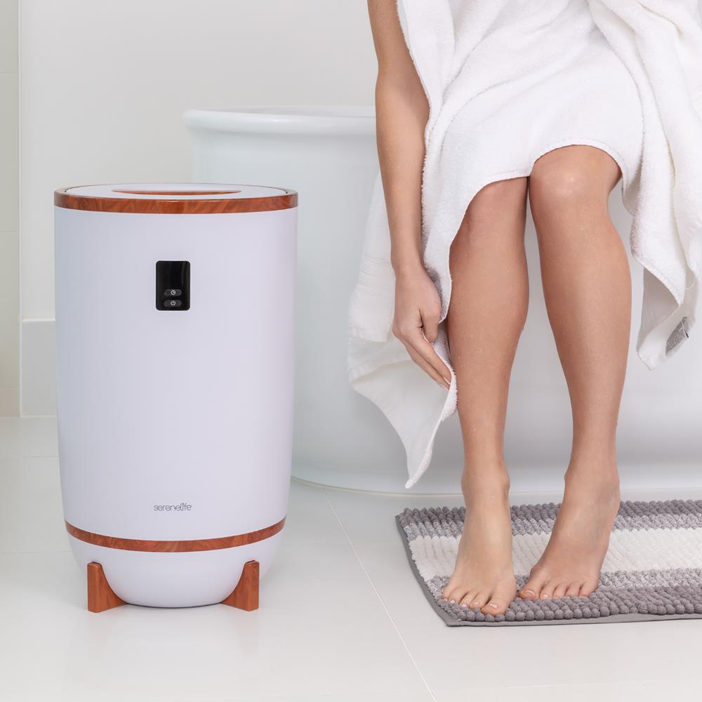 Serenelife Towel Warmers Handtuchwärmer Kirsche 2 Handtücher