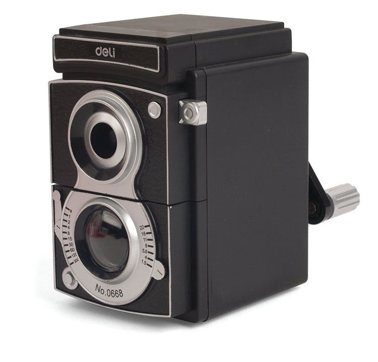 Kikkerland Camera Anspitzer Kamera Vintage Bleistiftanspitzer