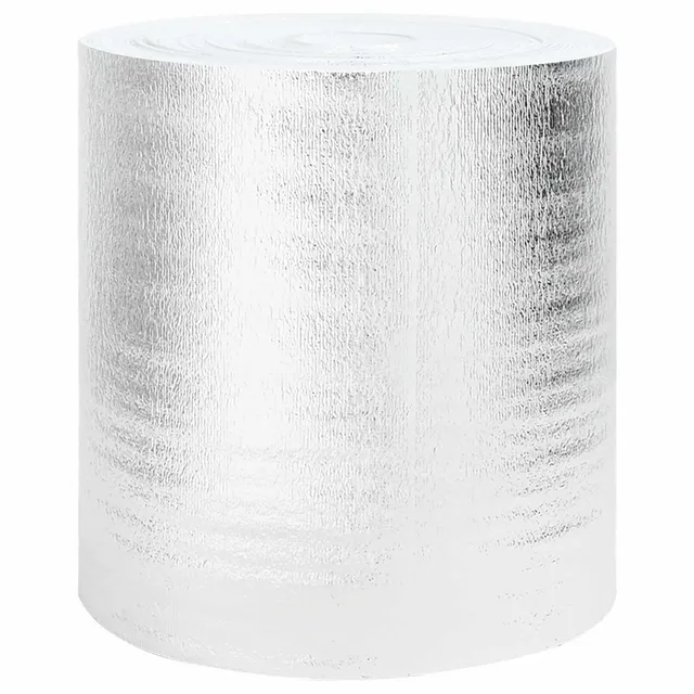 vidaXL Heizkörper-Reflektorfolie Silber 5 x 0,5 m Alu