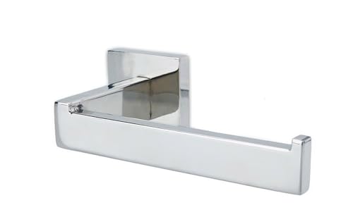 Intirilife Toilettenpapierhalter Silber Edelstahl zum Bohren