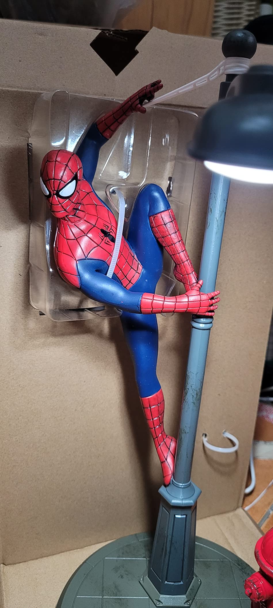 Paladone Spider-Man Tischlampe Strassenlaterne Marvel USB