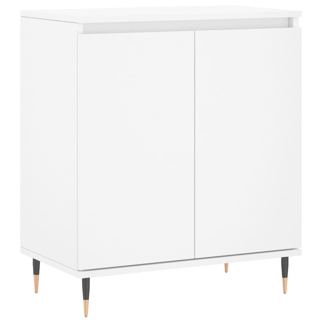 vidaXL Möbel Sideboard 60x35x70 cm Holzwerkstoff Weiss