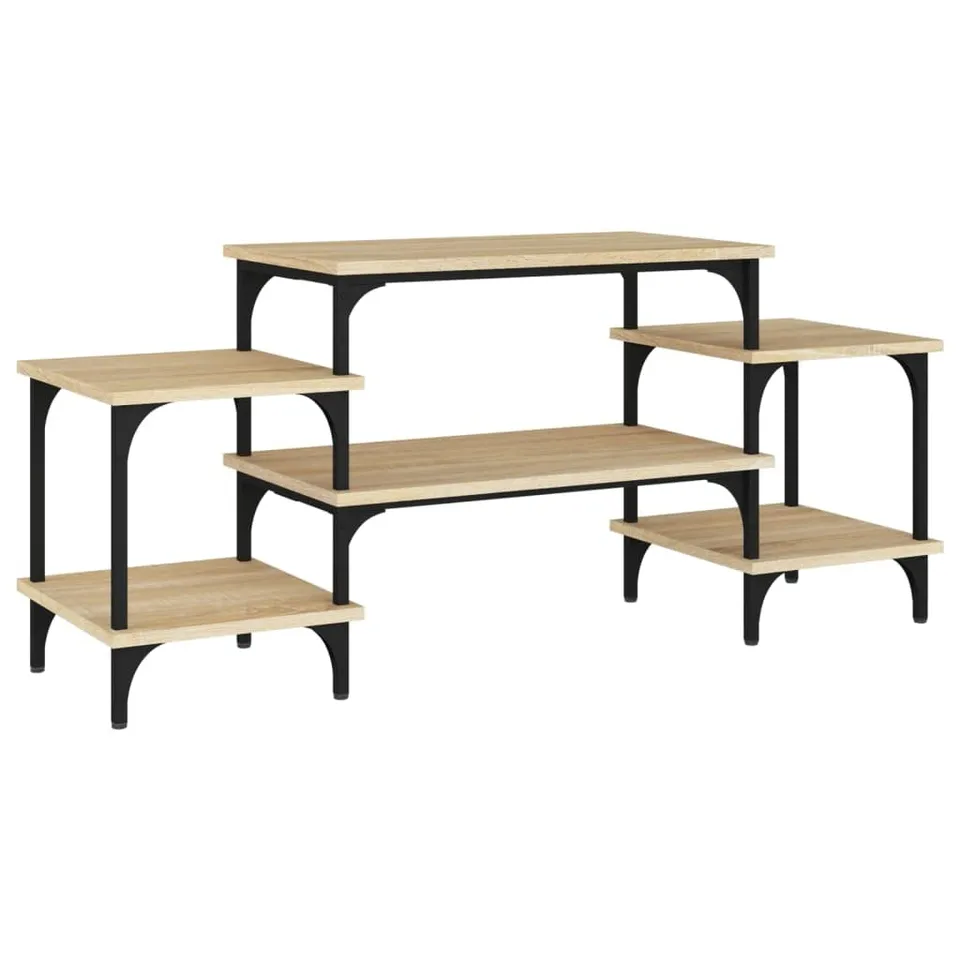 vidaXL Möbel TV-Schrank Sonoma-Eiche 117x35x52cm Holz