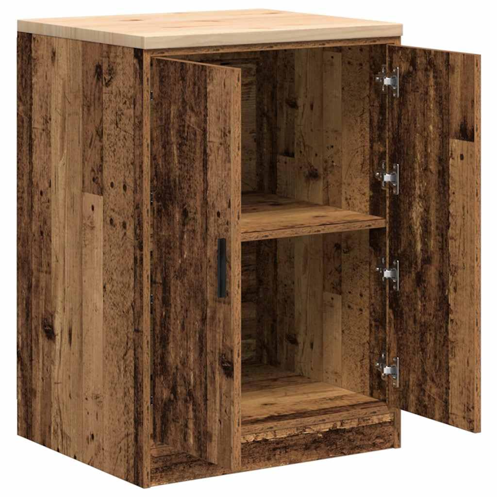 vidaXL Wirtschaft Garagen-Aufbewahrungsschrank 60x51x85 Kiefer