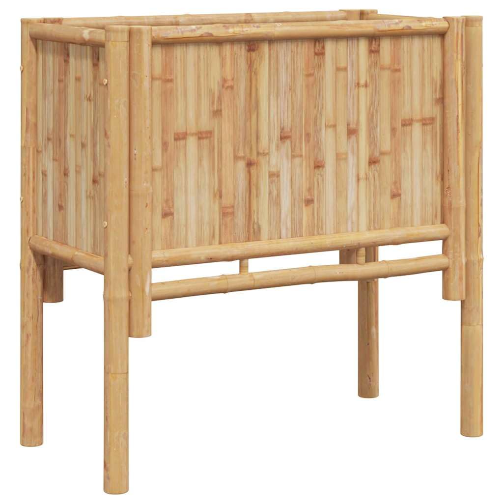 vidaXL Heim & Garten Hochbeet Braun Bambus 70x35x70 cm