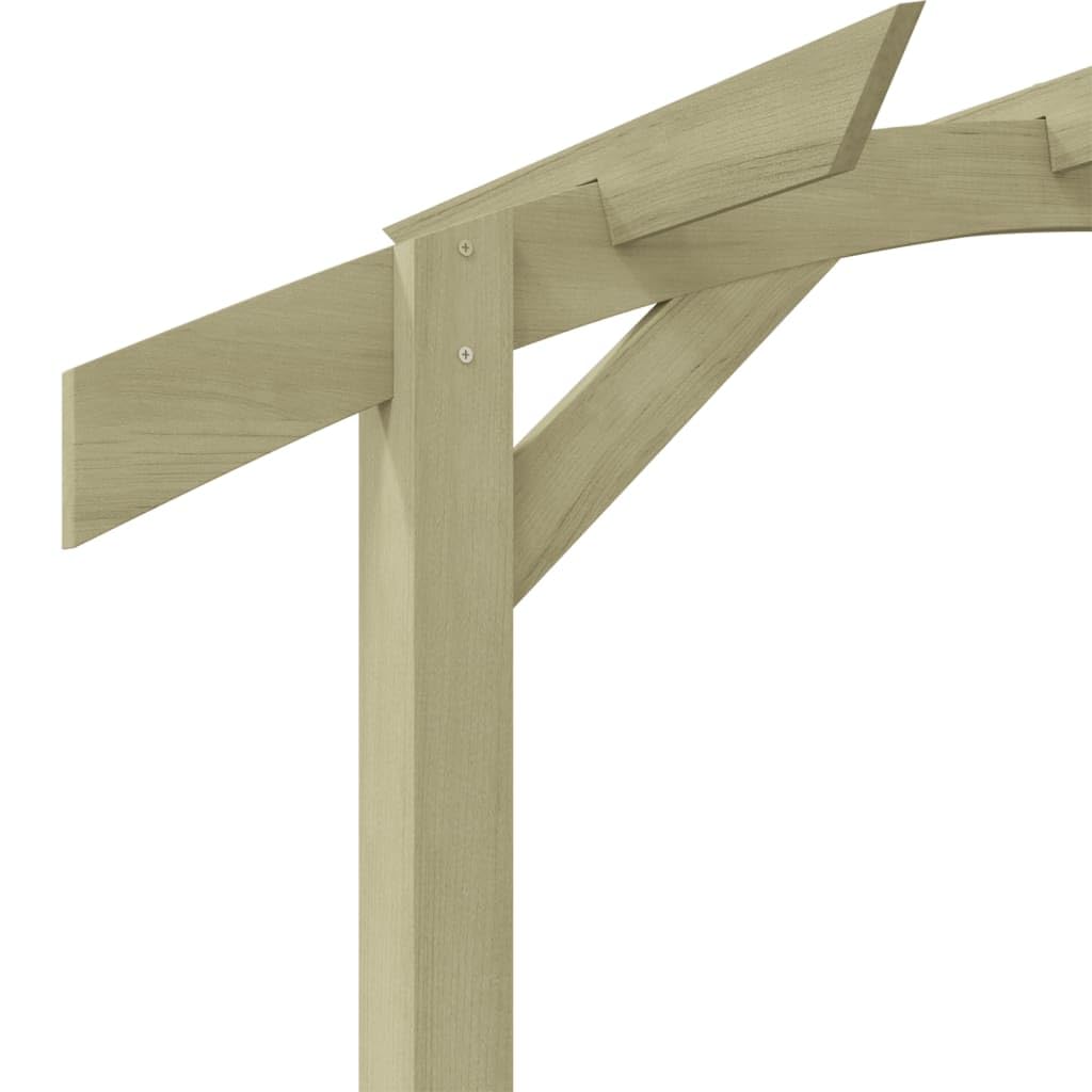 vidaXL Heim & Garten Pergola 180x210x40 cm Kiefernholz imprägniert
