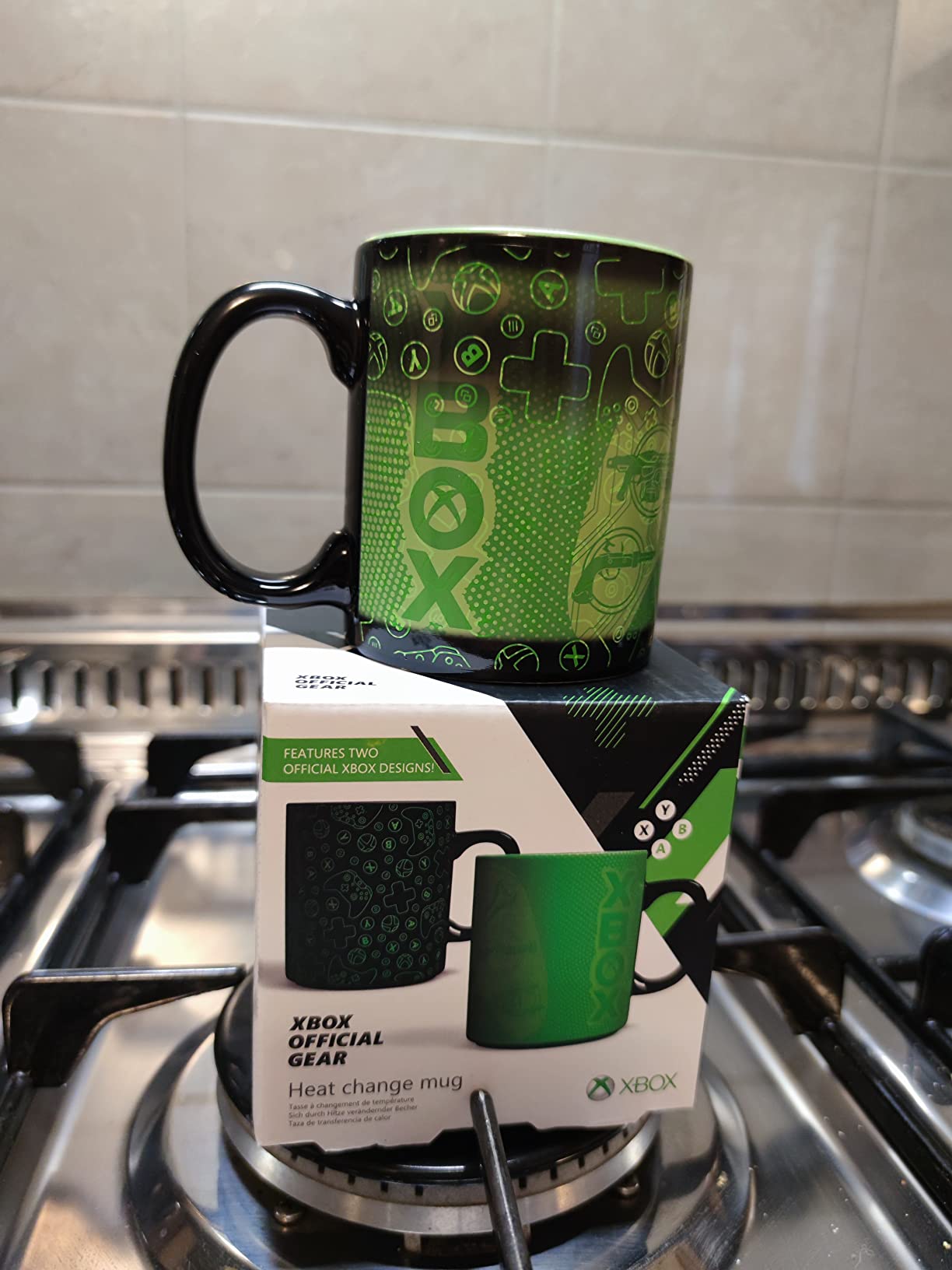 Paladone Drinkware Xbox Heat Mug Farbwechsel Tasse 300 ml