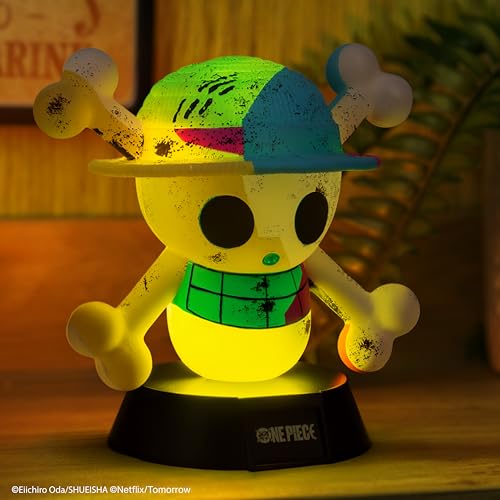 Paladone One Piece Jolly Roger Icon Light Lampe 11 cm