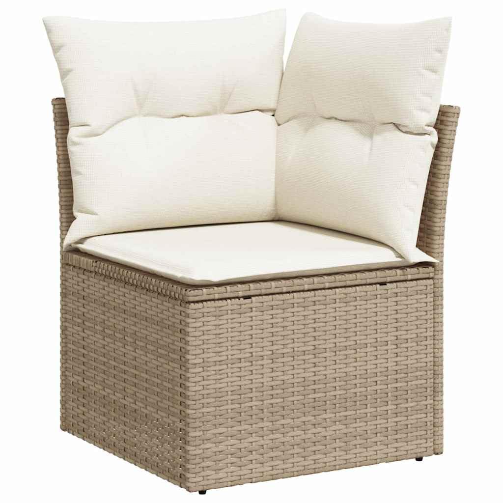 vidaXL Heim & Garten Gartensofa-Set 12-tlg Beige 288x234