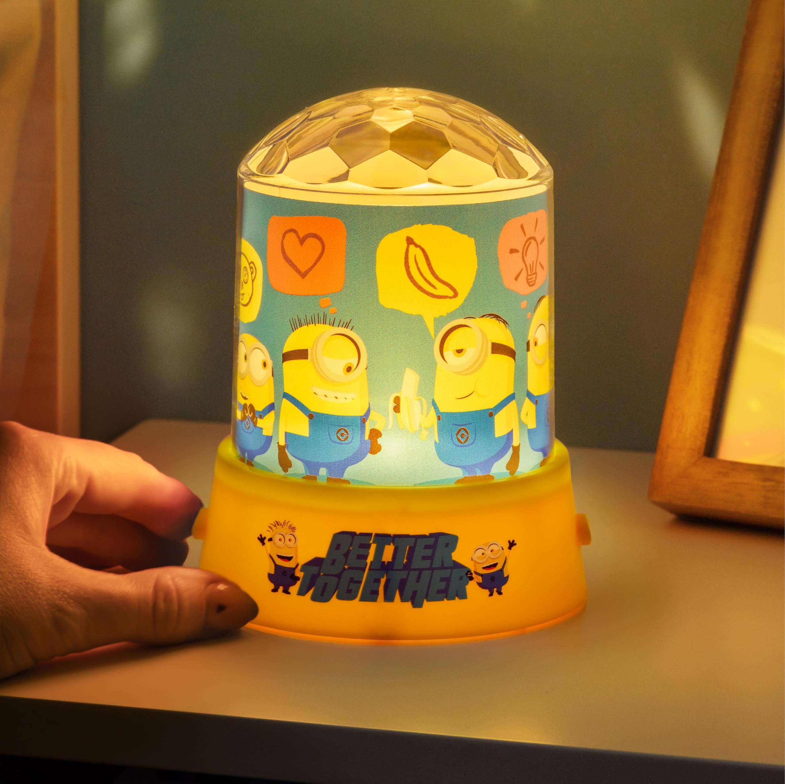 Paladone Minions Party Projektionslicht Lampe Batterie