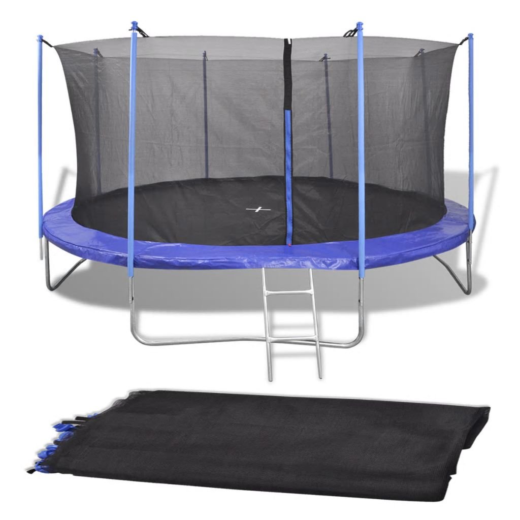 vidaXL Sicherheitsnetz für 3,05 m Runde Trampoline Ersatznetz