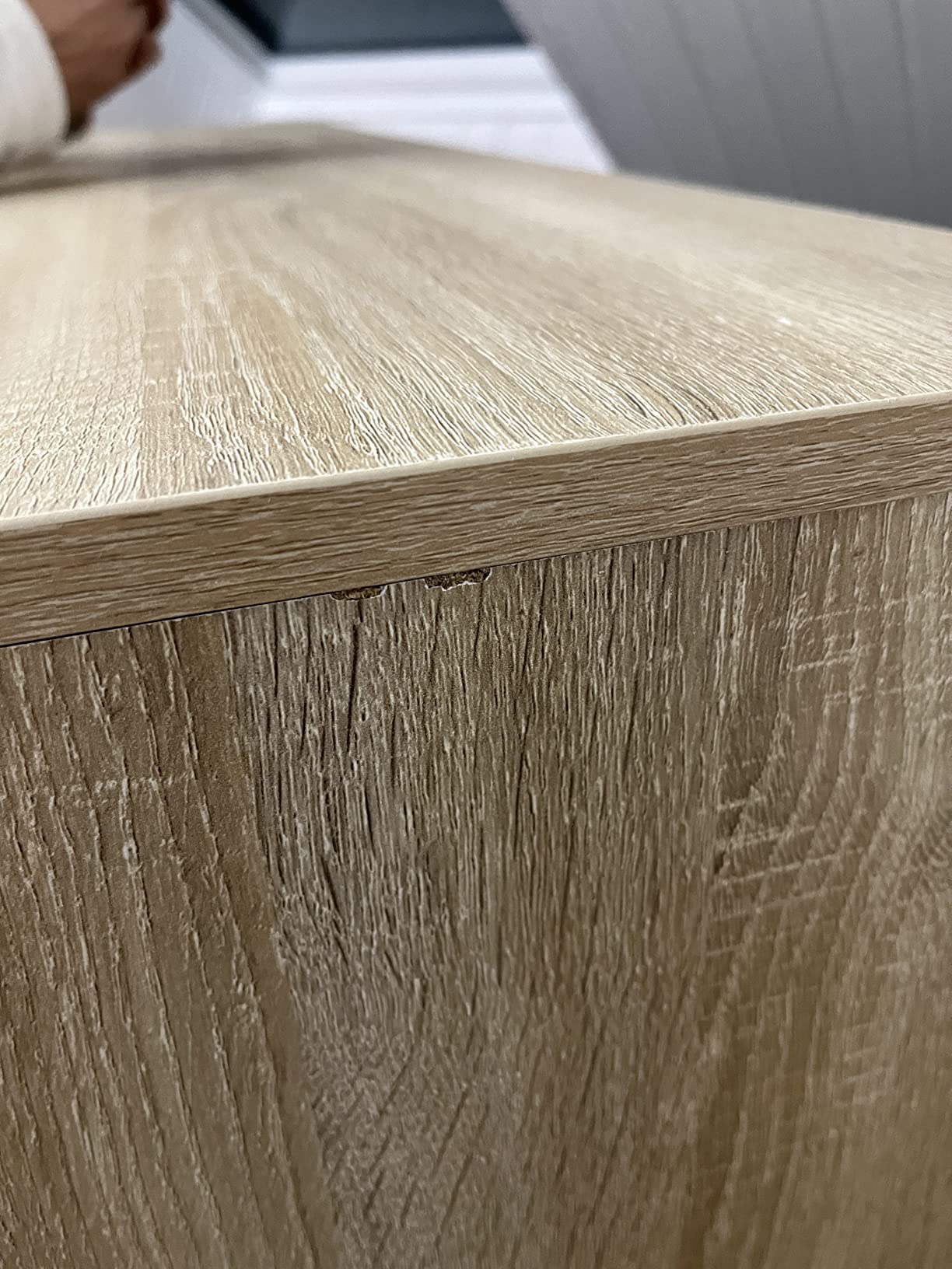 vidaXL Bartisch Stehtisch Weiß 130x40x120 cm Holz
