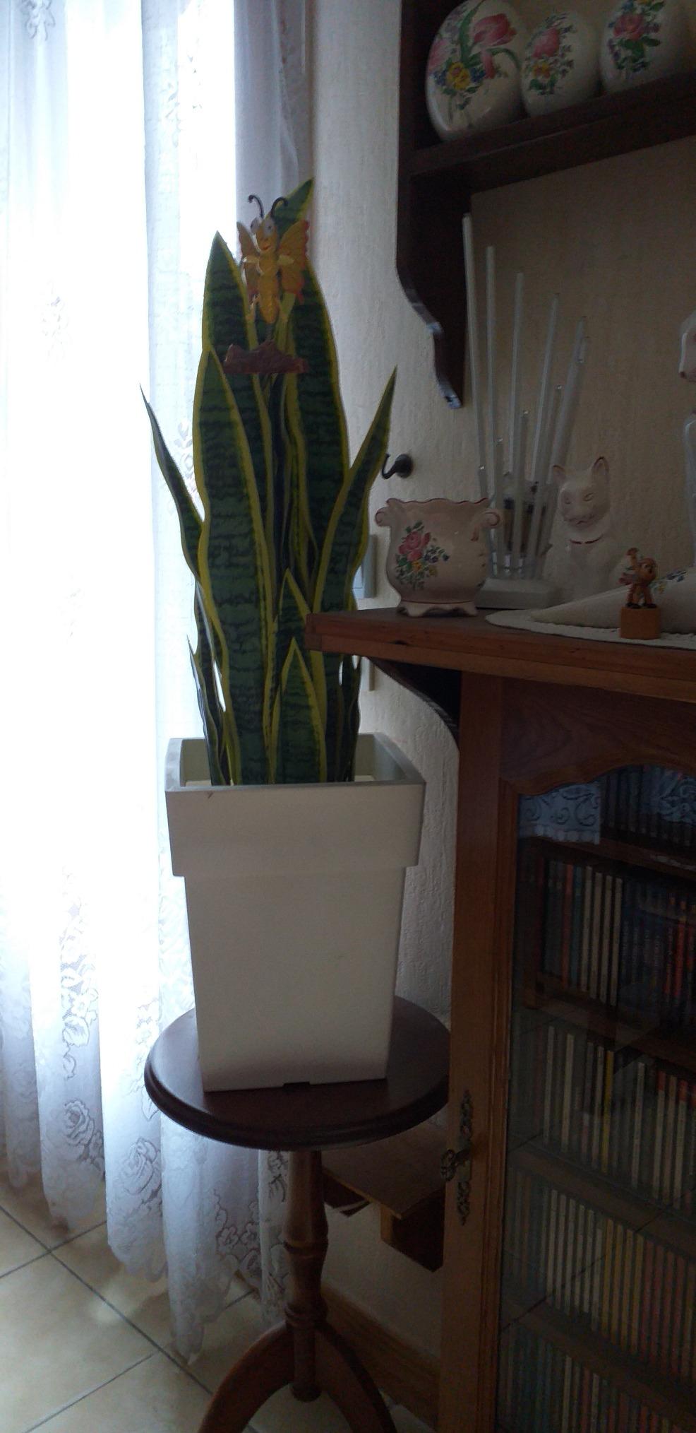 vidaXL Künstliche Sansevieria Bogenhanf 90cm Topf Grün