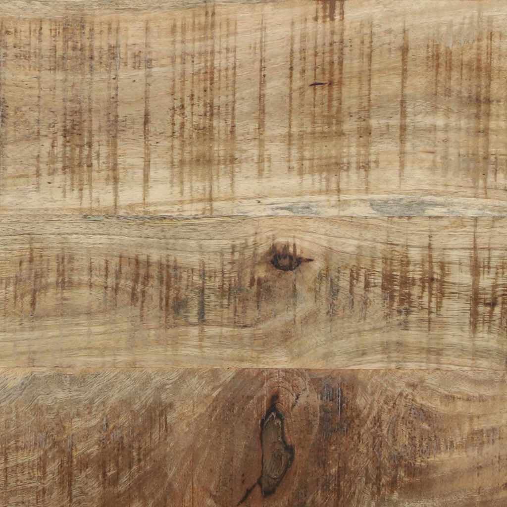 vidaXL Mango Bank 100 cm Sitzbank Mangoholz mit Stauraum