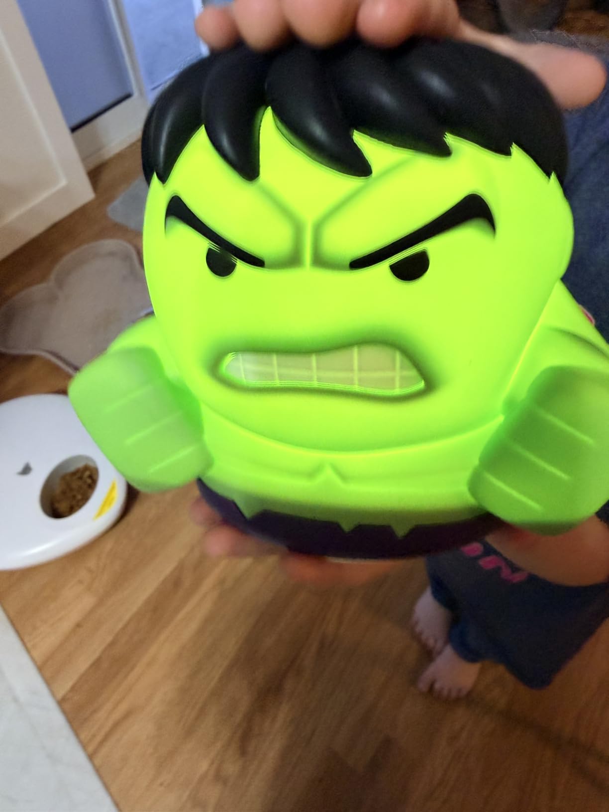 Paladone Marvel Hulk SquishyGlo Nachtlicht 14,5 cm Silikon