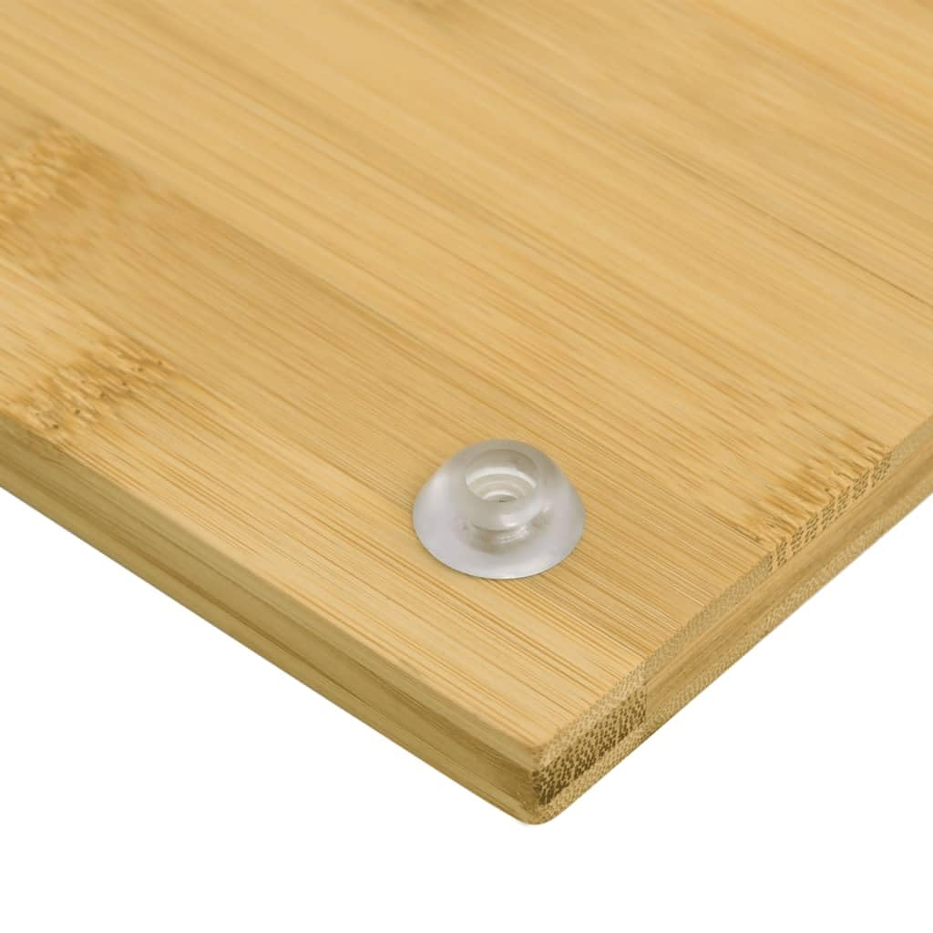 vidaXL Herdabdeckplatten 2 Stk. 50x28 cm Bambus