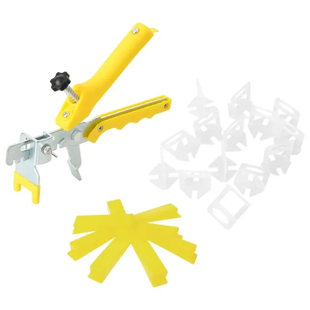 vidaXL Fliesen Nivelliersystem 1mm 3000-tlg. mit Zange