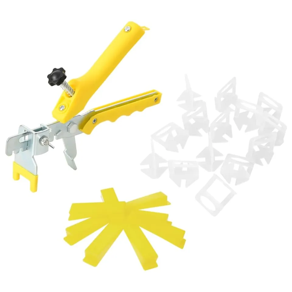 vidaXL Fliesen Nivelliersystem 1mm 3000-tlg. mit Zange