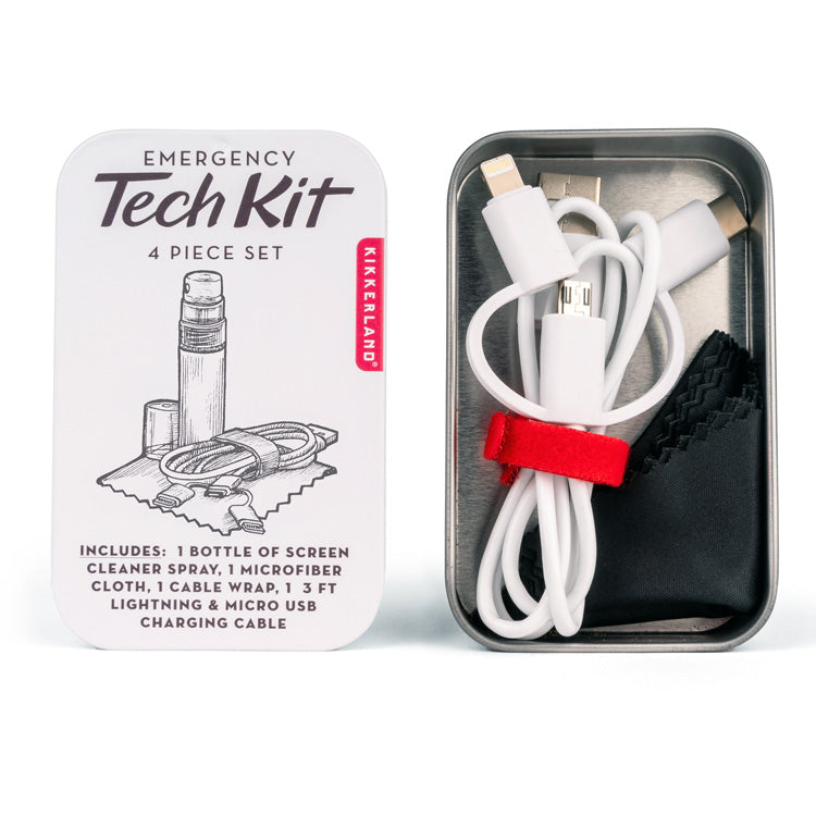 Kikkerland Tools Emergency Tech Kit Technik Set Dose
