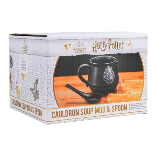 Paladone Harry Potter Kessel Suppentasse 500 ml mit Löffel