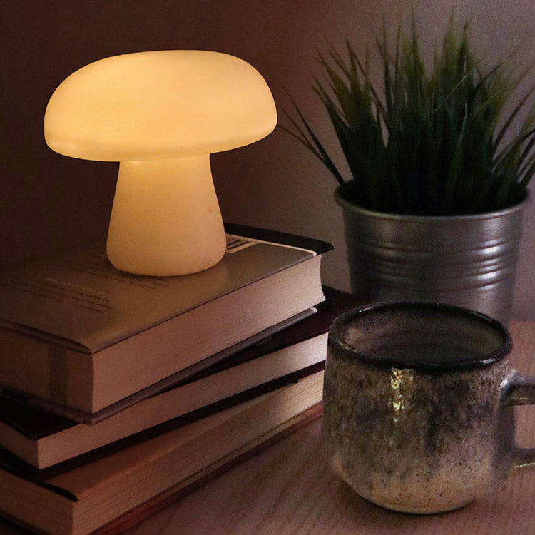Kikkerland Home Large Mushroom Pilzleuchte Porzellan groß