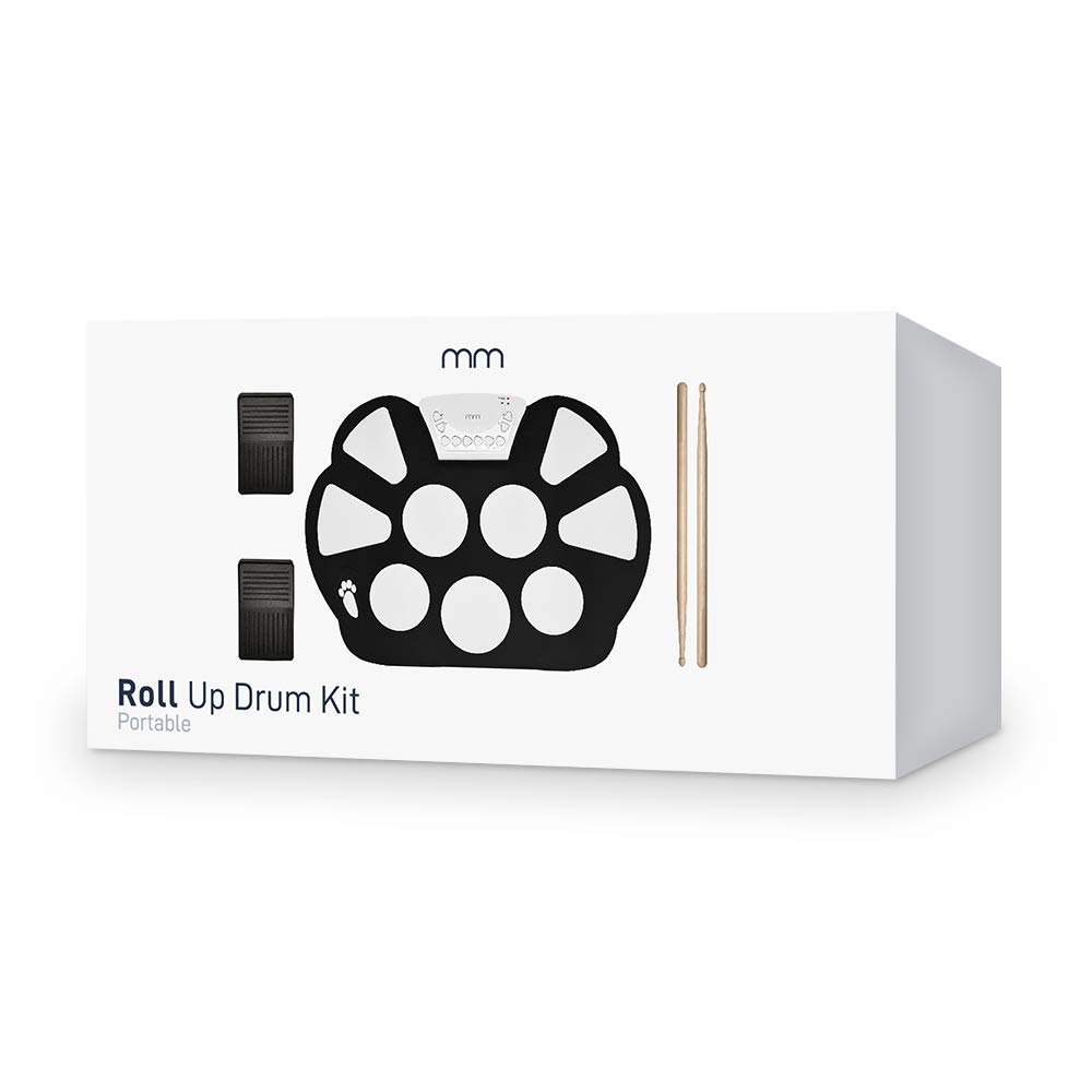 Mikamax Tech Roll Up Drum Kit E-Schlagzeug aufrollbar
